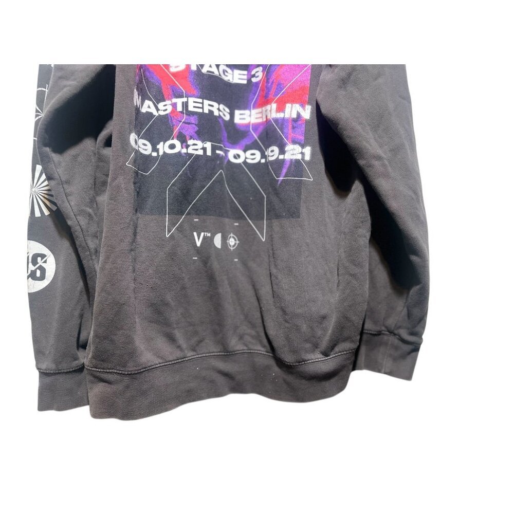 Rare Valorant 2021 VCT Berlin Video Game Yoru Sentinels Mens XL Gray Hoodie - Picture 12 of 15